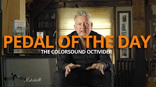 Video thumbnail for The best Sola Sound story ever ? THE COLORSOUND OCTIVIDER 2023 by Macari's SolaSound