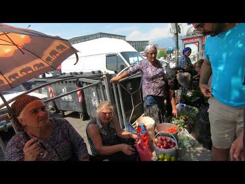 🇬🇪 Georgia Road Trip - Telavi Bazaar, Speaking Turkish with Georgian Azeris [Part 16]