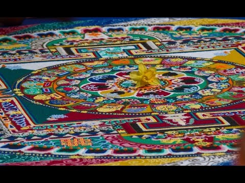 Tibetan Sand Mandala Time-Lapse @ Stockton University
