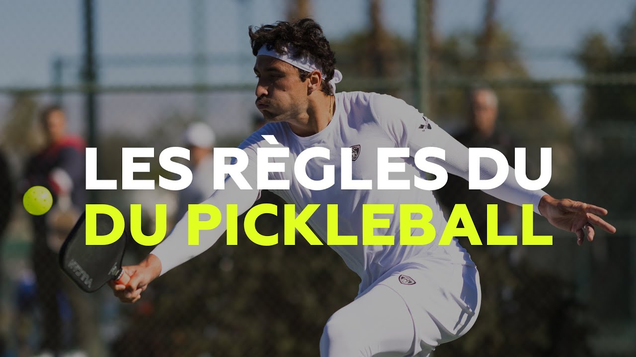 Les règles du Pickleball 