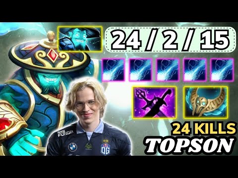 🔥 TOPSON Storm Spirit Midlane 24 KILLS 🔥 Revenant Brooch By Godson - Dota 2