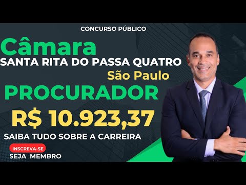 Procurador da Câmara de Santa Rita do Passa Quatro-SP