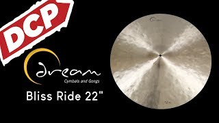 Video thumbnail for Dream Bliss Ride Cymbal 22" 2705 grams BRI22 by Drum Center of Portsmouth