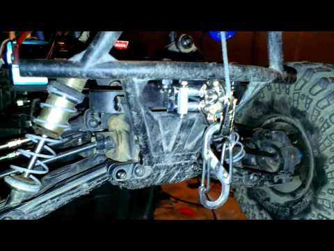 Axial Yeti update #2 Winch and tires