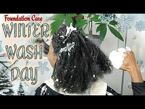 WINTER WASH DAY / PROTIEN TREATMENT FOR  STRONG HEALTHY NATURAL HAIR /