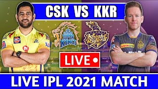 🔴 IPL 2021 Final Live Commentary | CSK vs KKR Live Score 2021 | Live Cricket Match Today - Cric Tele