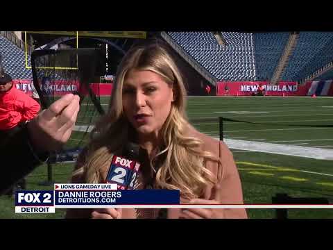 Dannie Rogers Features Detroit Lions WR Tom Kennedy on Lions GameDay Live