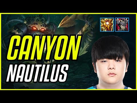 CANYON - NAUTILUS vs BLITZCRANK SUPPORT - EUW CHALLENGER - PATCH 11.10