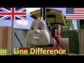 Thomas And The Moles UK And US Line Difference