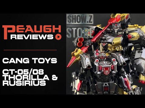 Video Review: Cang Toys CT-05/08 - THORILLA and RUSIRIUS