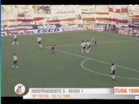 Independiente 3 - River 1 (Torneo Apertura 1996 - Fecha 19)