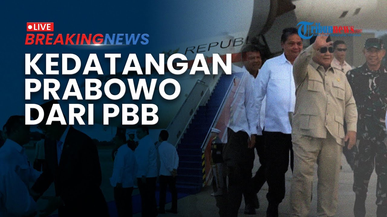🔴BREAKING NEWS: Presiden Prabowo Tiba di Tanah Air usai Lawatan Enam Hari ke Empat Negara