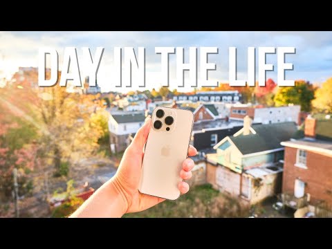 A Day In The Life with the iPhone 14 Pro - A University Student's Review