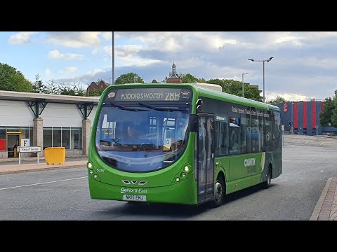 THRASH: Route 8A | NK15ENJ/5397 - Go North East: Wright StreetLite DF/Max Micro-Hybrid