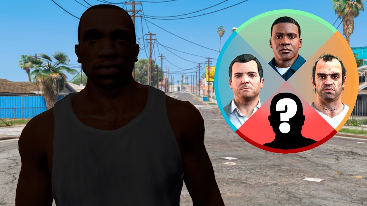 DESBLOQUEEI O CJ NO GTA 5
