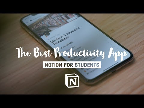 我最喜歡的學生生產力應用程序 - Notion (My Favourite Productivity App for Students - Notion)