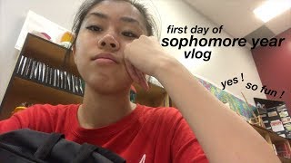 first day of high school vlog !