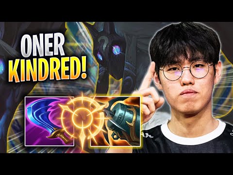 ONER IS SO CLEAN WITH KINDRED! - T1 Oner Plays Kindred JUNGLE vs Nidalee! | Season 2023