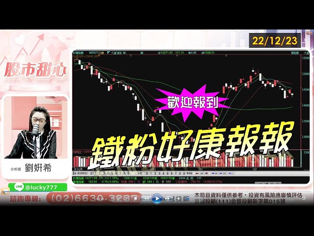 12/23【甜心盤後影音】鐵粉好康報報！