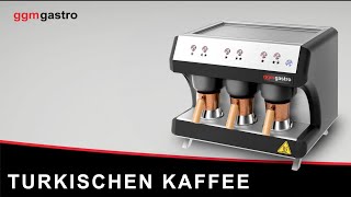 Aparat za tursku kavu i moku TRIO - 2 kW