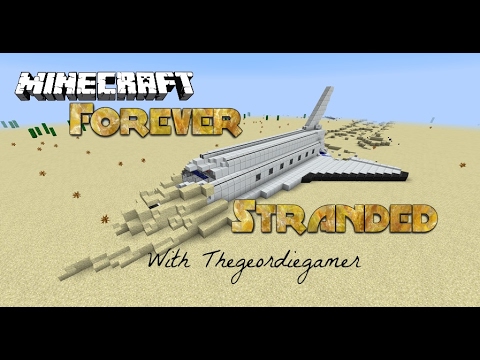 Minecraft Forever Stranded Ep1: Crash Landing   (sub alerts)