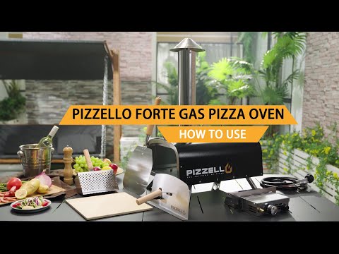 Pizzello Forte Gas 12 - Outdoor Pizza Oven Propane & Wood