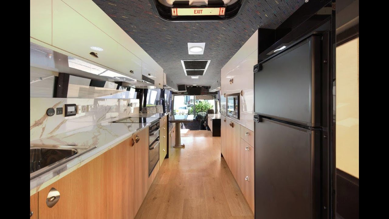 Custom Built For Adventure - See Inside This Luxury Bus