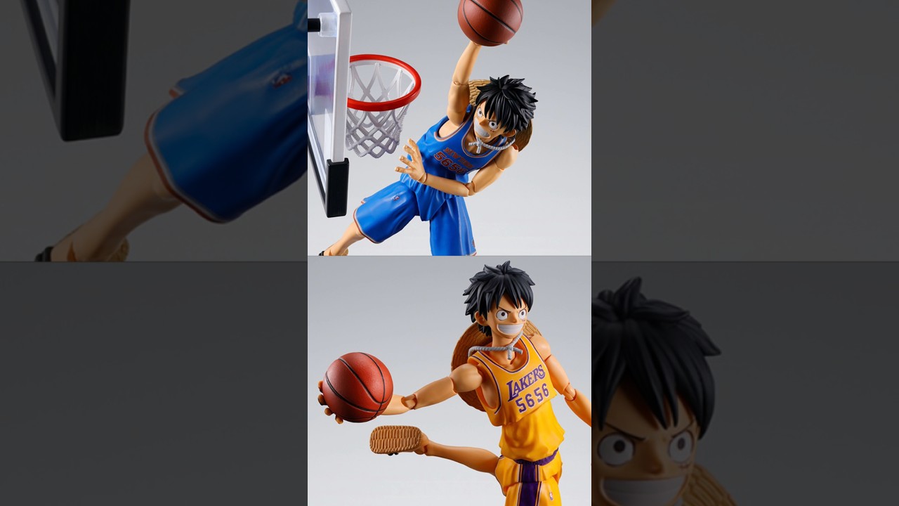 THE OFFICIAL PRODUCT INFORMATION FOR THE SH FIGUARTS ONE PIECE X NBA COLLAB IS HERE!!!! #shfiguarts