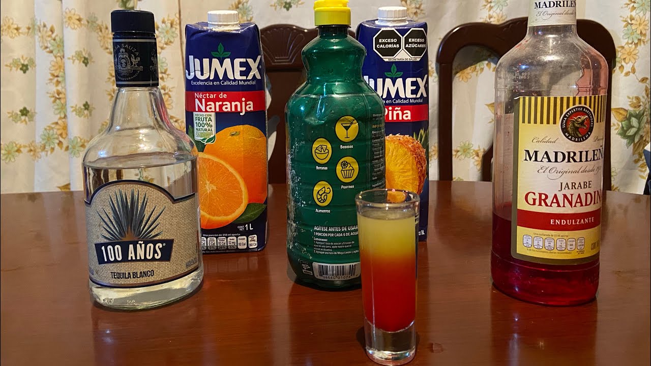 ¿Cómo hacer el Shot La Sorpresa || Bebidas con Tequila