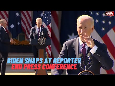 Biden Snaps At Reporter Who Asks Question, Gets Confused 'Oh, I Get To Ask!', End Press Conference