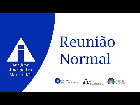 Reunião Normal -14/04/2024 -  São José dos Quatro Marcos - MT