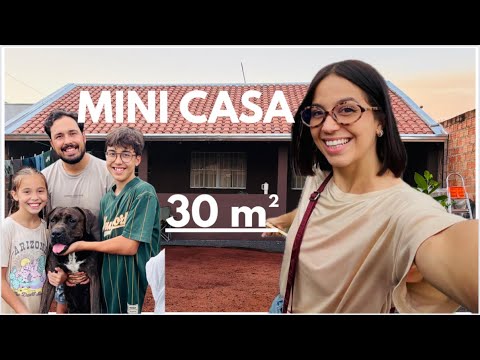 Tour of our house in Brazil 🇧🇷 Tour of our 30m2 mini house 😍