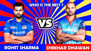 Rohit Sharma VS Shikhar Dhawan IPL COMPARISON 2021 ( Batting,Bowling) #ipl2021