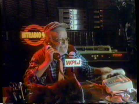 1984 WPLJ Hit Radio 95 "The night janitor eyes the mic" New York New York TV Commercial