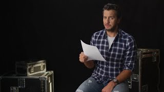 Watch Luke Bryan Perform Dramatic Reading Of His New Song ‘Hooked On It’
