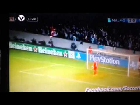 AMAZING GOAL FROM MAGNUS ERIKSSON(SALZBURG) TO MALMO