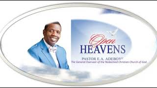 Open Heavens Devotional June 27th, 2025 by Pastor E. A. Adeboye/Under His Cover#rccg #nigerianpastor