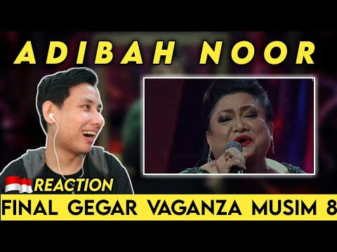 Adibah Noor - Seroja x Kau Dihatiku (Gegar Vaganza) INDONESIA REACTION