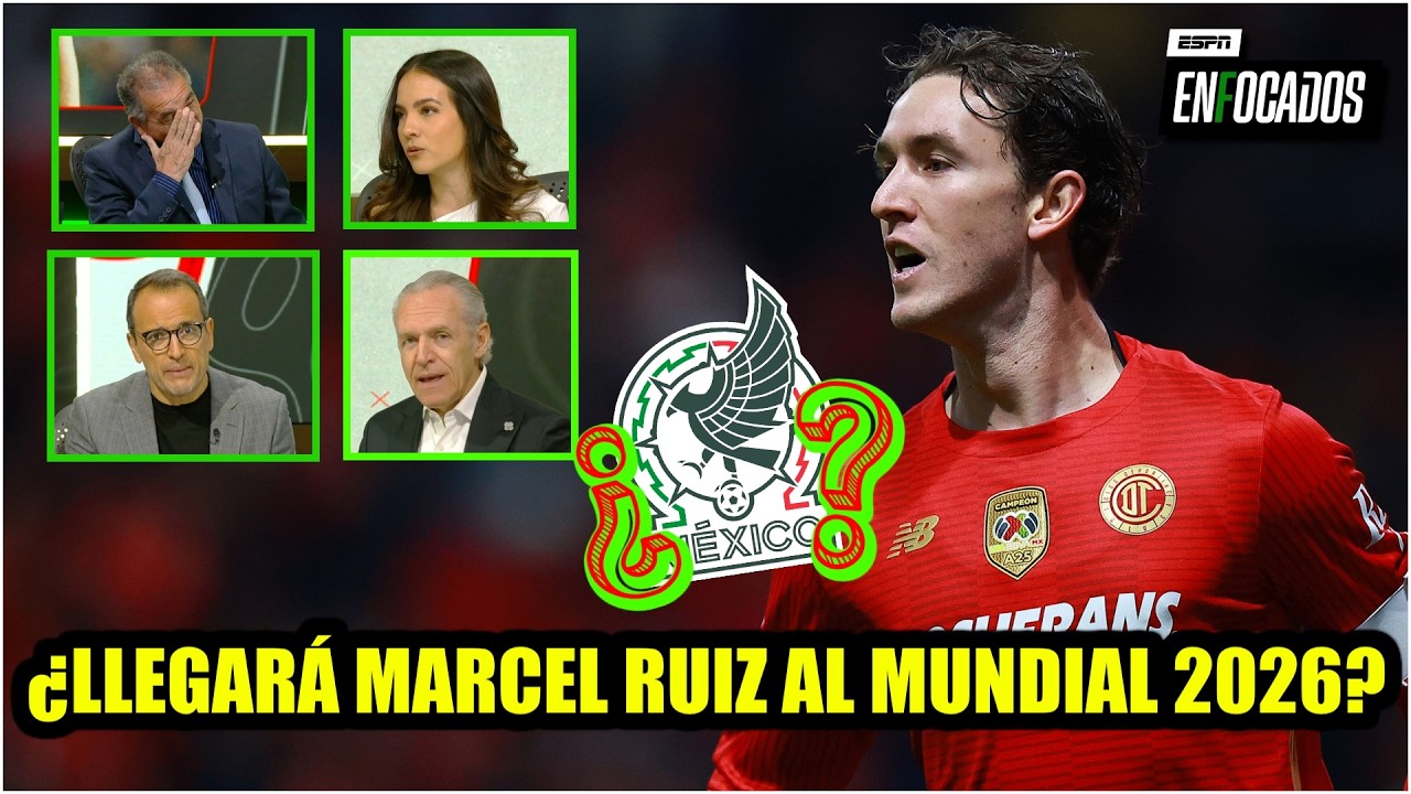 MARCEL RUIZ VOLVIÓ con TOLUCA. Pero NO GARANTIZA esté TOTALMENTE RECUPERADO para MUNDIAL | Enfocados