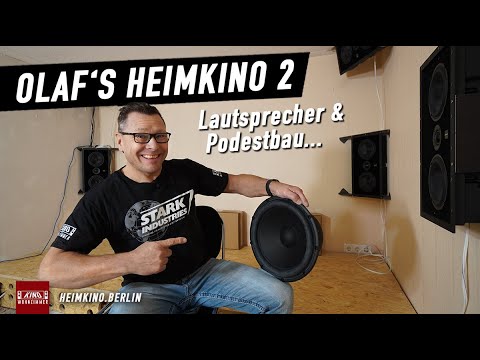 Olafs Heimkino #2 – Lautsprecherwahl, Podestbau, Kabelverlegung, erste Arbeiten...