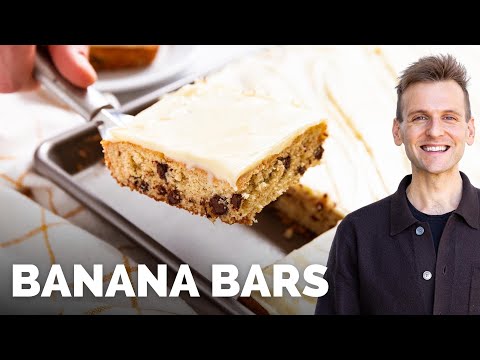 Chocolate Chip Banana Bars