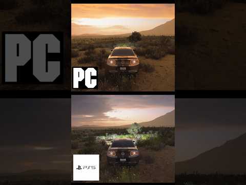 PS5 vs PC Forza Horizon 5 Comparison