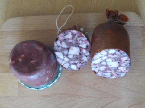 Roter Preßkopf Wurstherstellung Wurst Rezepte