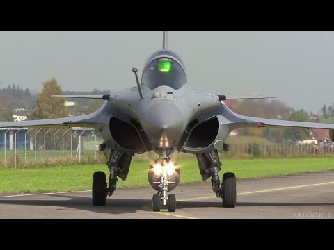 Dassault Rafale Evaluation TTE at Emmen Airbase 2008 Part 1/2