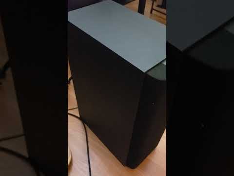 Yamaha YST-SW120  Active Powered Subwoofer Works But Read( See Video)