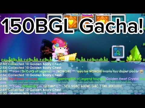 Gambling 300 MILLION Gems on Growtopia Valentines!