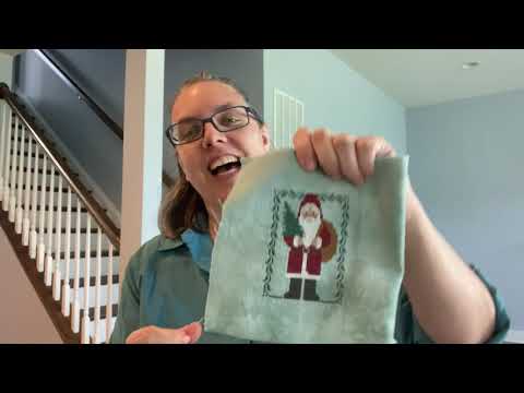 Flosstube #85 I'm Back With Stitching