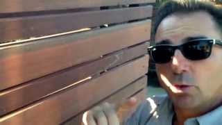 Beautiful Hardwood Fence and Gate  Installation  Culver City, California