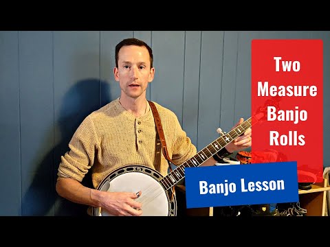 ESSENTIAL Building Block of Bluegrass Banjo Backup - Two Measure Roll Pattern