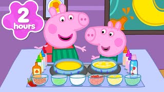 Peppa aprende a fazer panquecas SOFISTICADAS! 🥞✨ | Contos da Peppa Pig | Episódios Completos